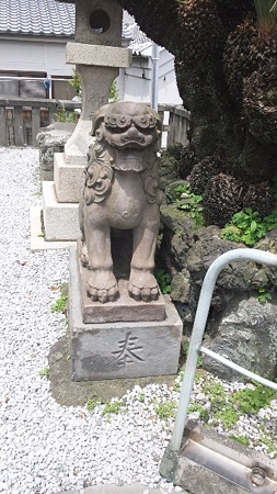 狛犬 「阿形(あぎょう)」