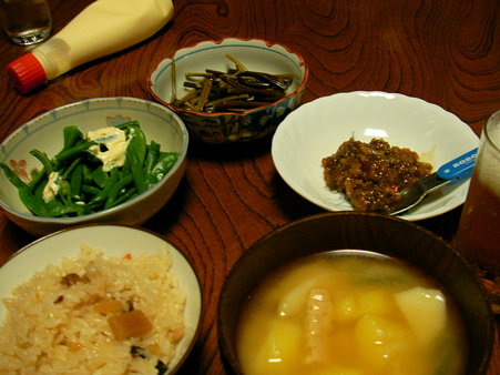 夕飯