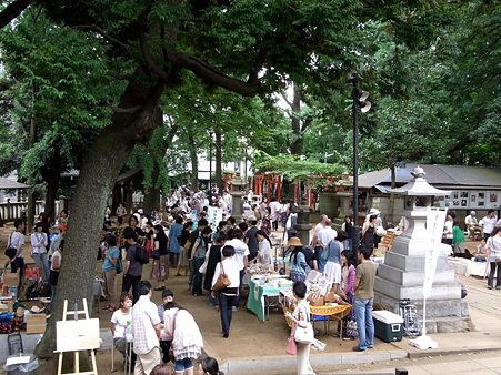 手作り市の様子