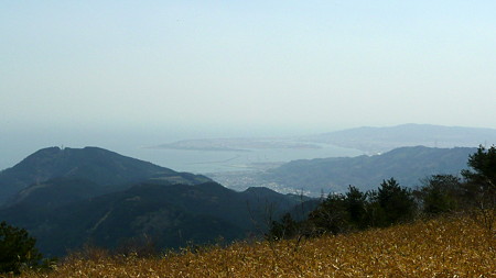 浜石岳山頂からの景色