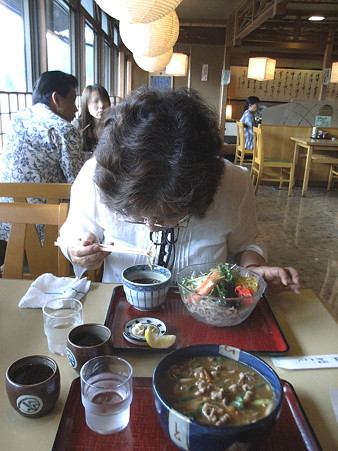 冷し蕎麦と カレーうどん