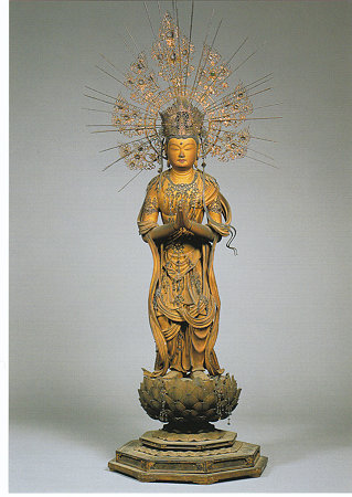 光台院 快慶作阿弥陀三尊