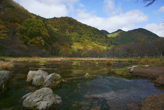 秋が迫る光徳沼 写真共有サイト フォト蔵