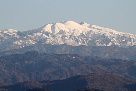初冬の白山