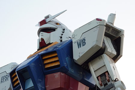 お台場ガンダムご尊顔