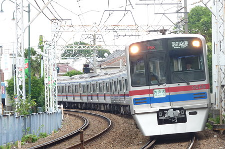 京成3700形 立石アウトカーブ