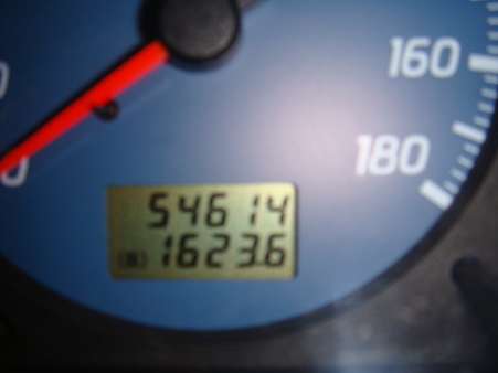 走行距離１６２３ｋｍ