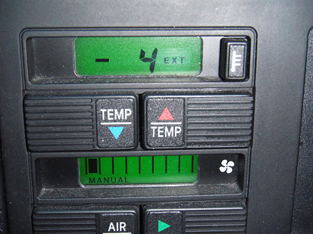 外気温-4℃