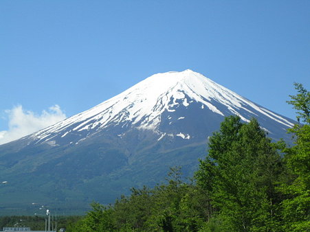 富士山。