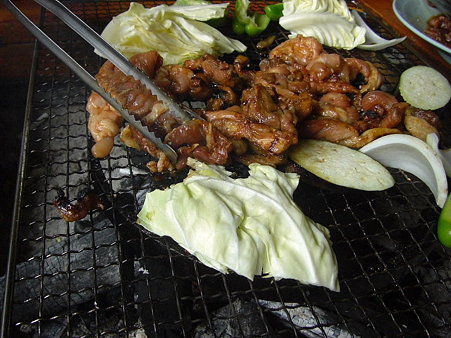 地鶏と野菜 おいらはもうカンベン