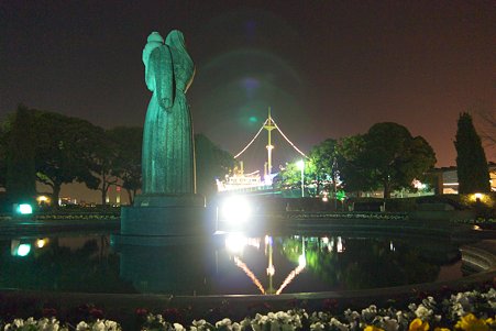 2011.01.15　山下公園　水の守護神