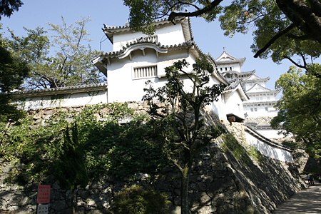 姫路城・はの門からにの門 - 2