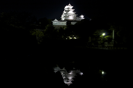 姫路城の夜景・搦手側 - 1