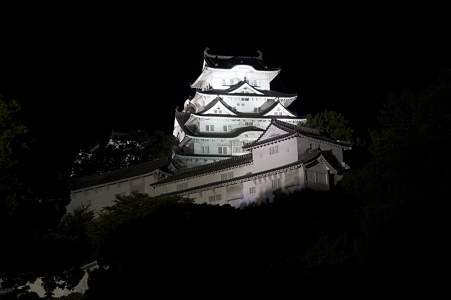 姫路城の夜景・三の丸広場 - 1