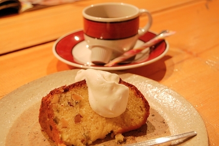 ケーキセット750円