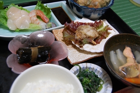 夕食