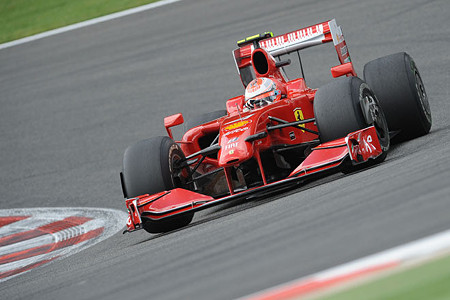 Ｆ１ベルギーＧＰのライコネン