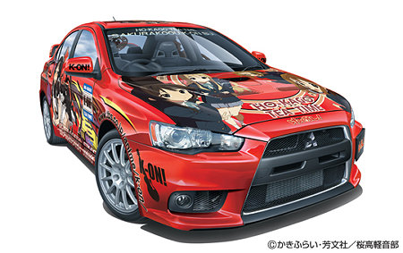 痛車　ランエボV