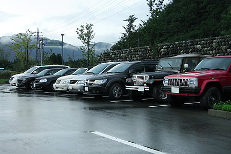 オフ参加車両